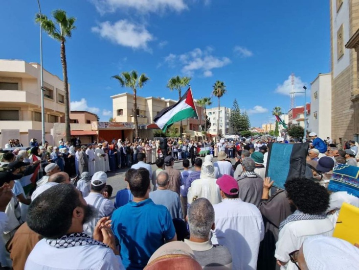 تواصل الدعم الشعبي المغربي لفلسطين ولبنان في عشرات الوقفات بعدة مدن