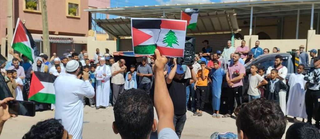 عشرات الوقفات الاحتجاجية بالمدن المغربية رفضا للتطبيع وتنديدا بالجرائم الصهيونية في فلسطين ولبنان