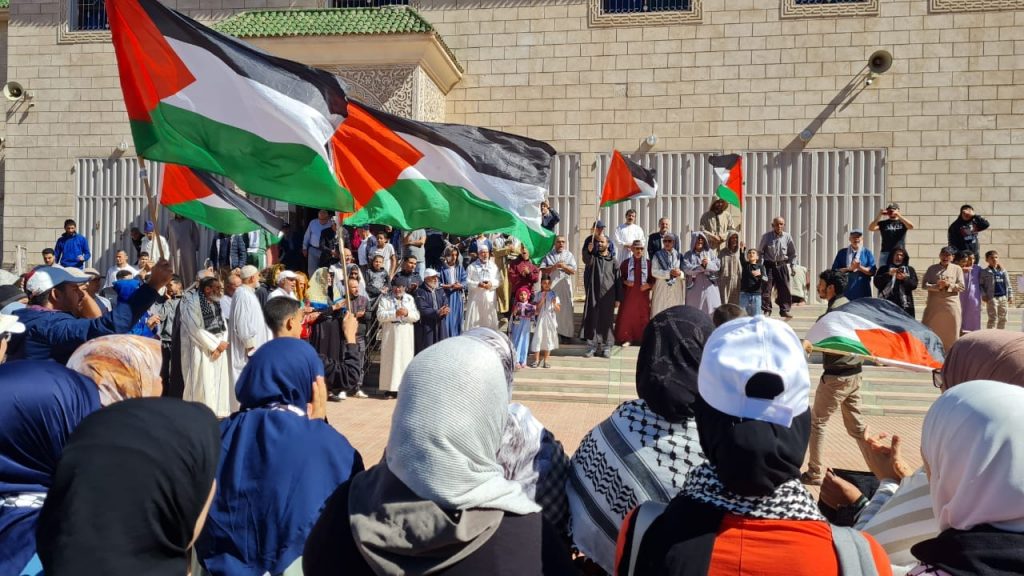 عشرات الوقفات الاحتجاجية بالمدن المغربية رفضا للتطبيع وتنديدا بالجرائم الصهيونية في فلسطين ولبنان